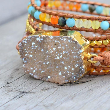 Vintage Druzy Shine Bracelet-Your Soul Place